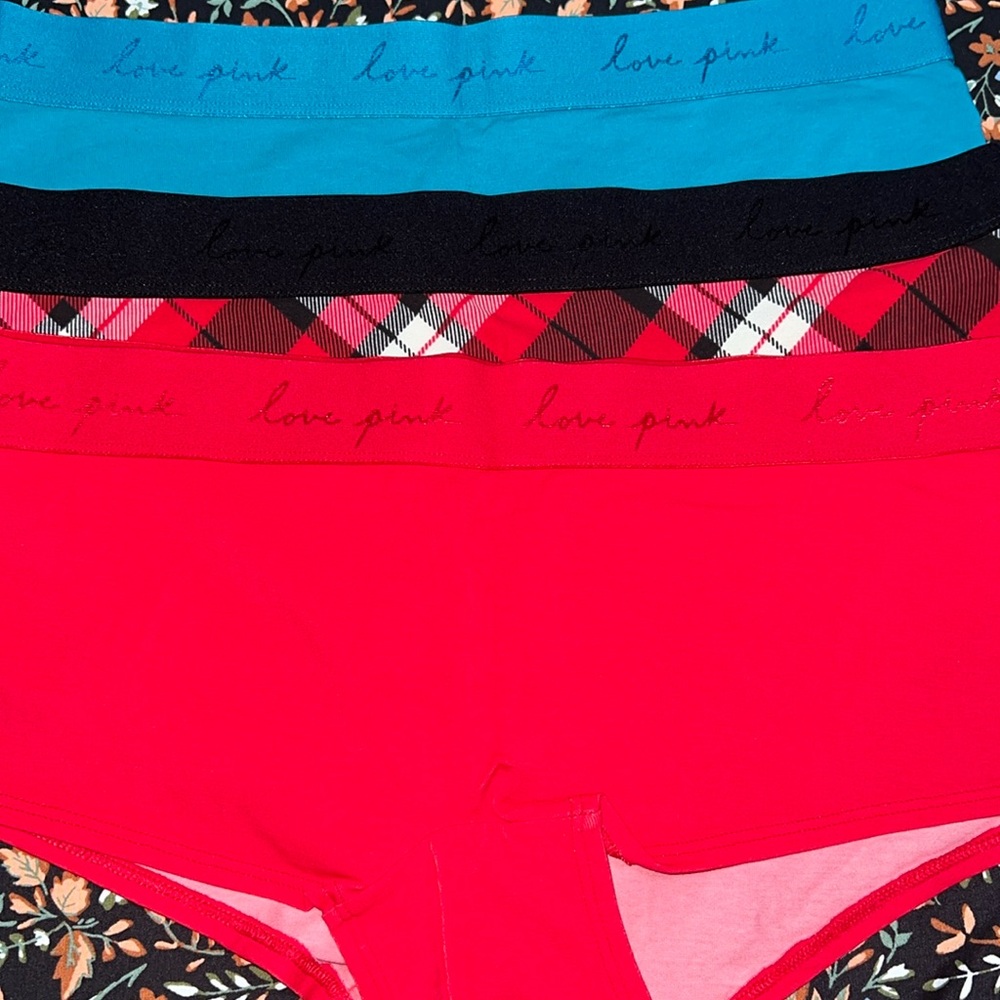 New Pink boy short/boxer panties size L